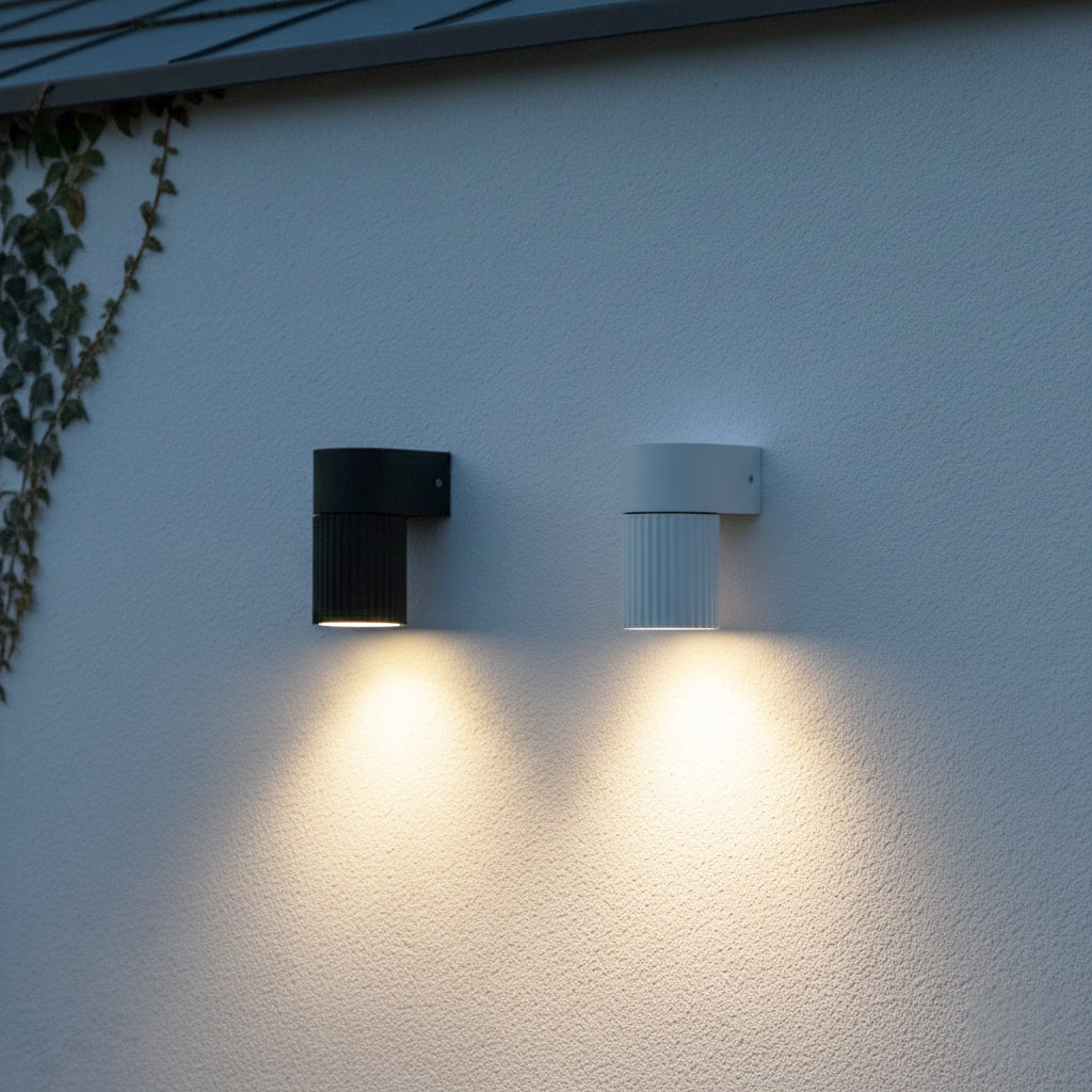 Torsten Mini Outdoor Wall Light in White or Black - LC605