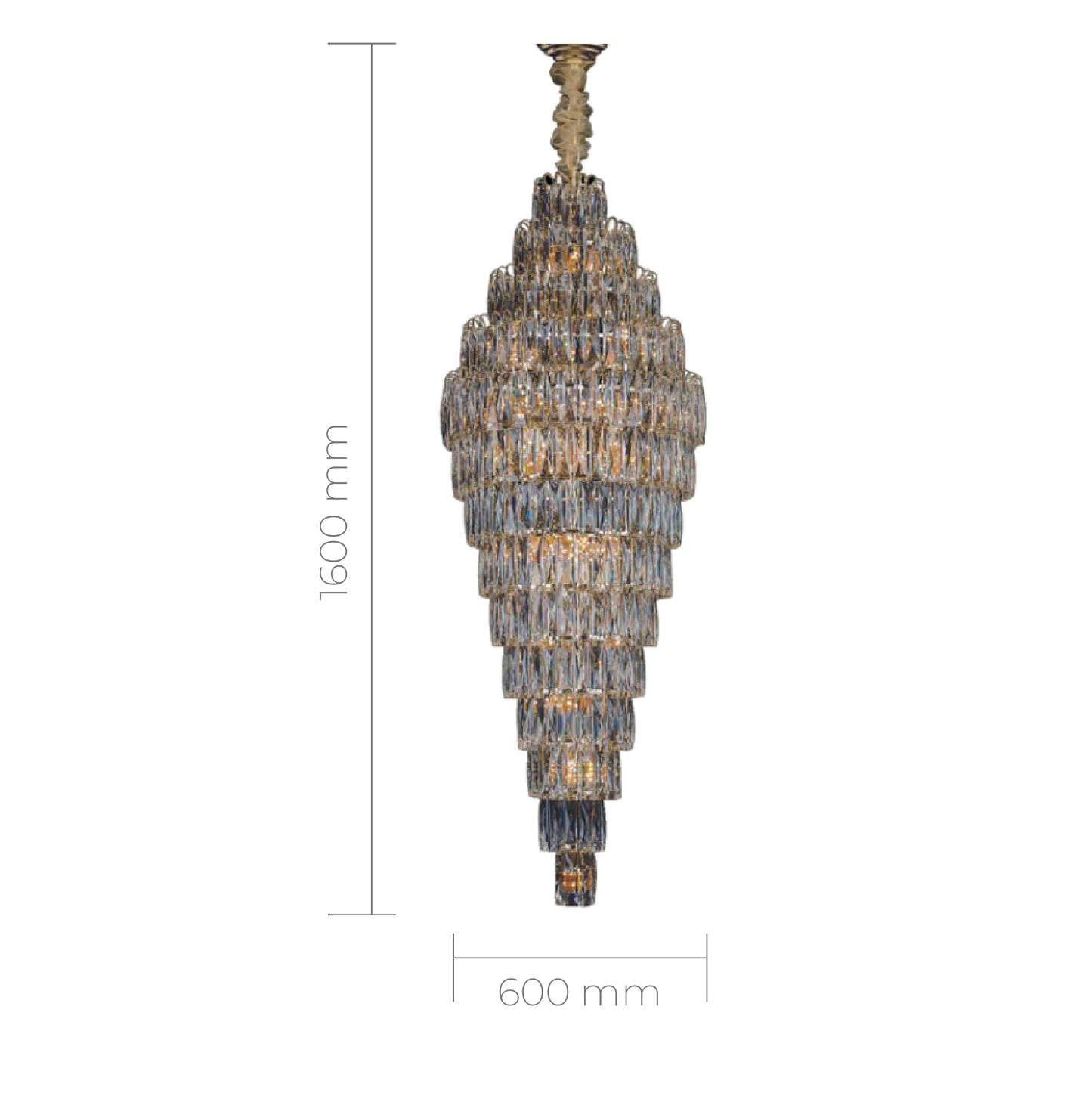 Astoria Crystal Chandelier