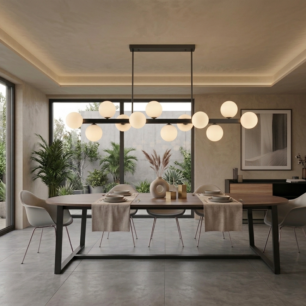 Aura Pendant Light in Brass and Antique Brass