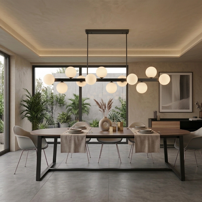 Aura Pendant Light in Brass and Antique Brass