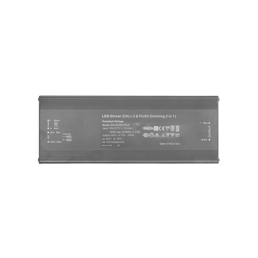 LC 12V100W | 24V100W- 100W Dali 2 + Push Dimming 2 in 1 Dimmable LED Driver