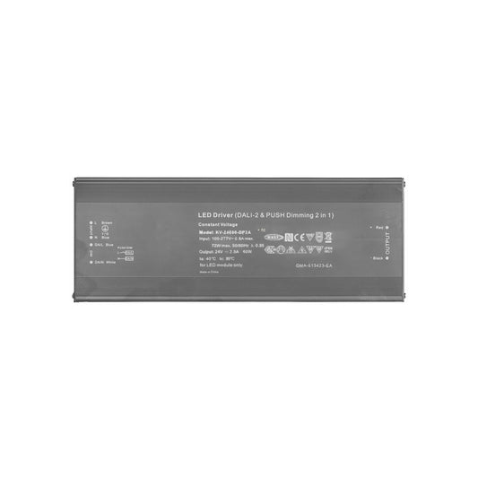 LC 12V60W | 24V60W- 60W Dali 2 + Push Dimming 2 in 1 Dimmable LED Driver