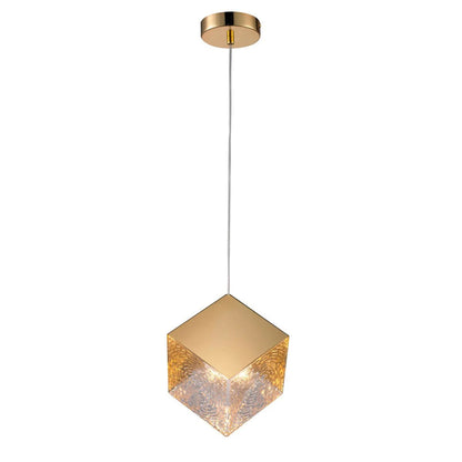 KUBO Golden Glass Pendant Light