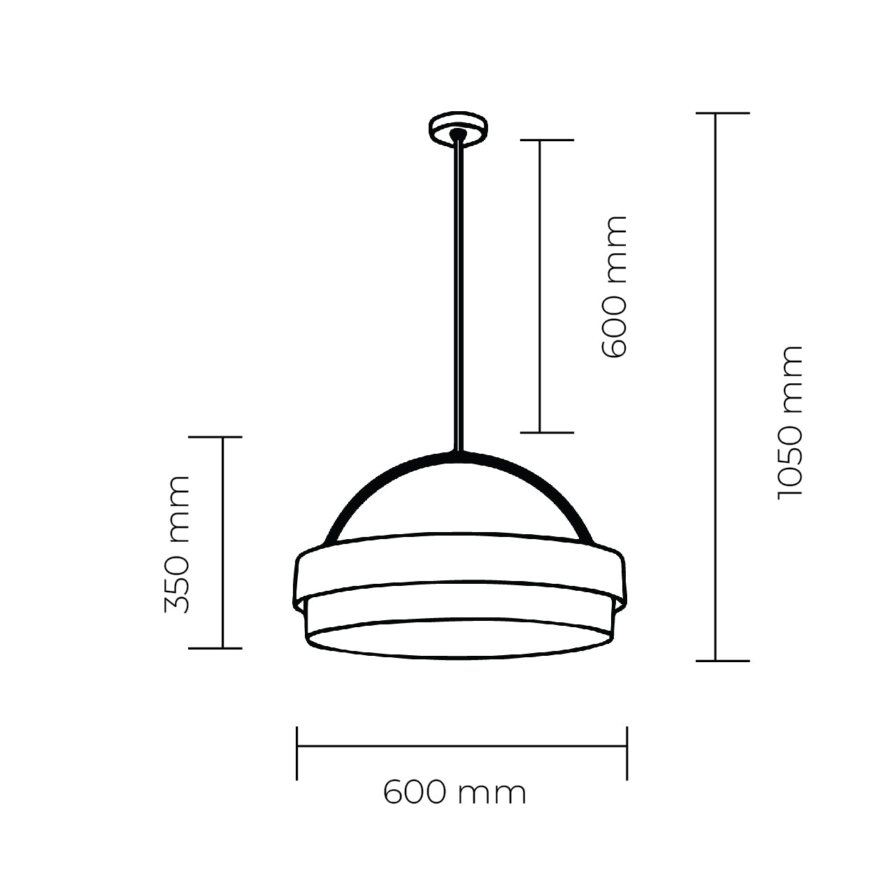 Lumina Marble Pendant Light