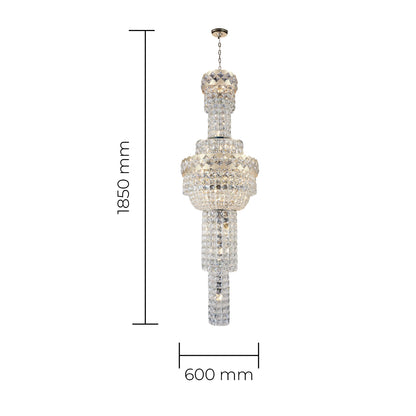 Suri Crystal Chandelier