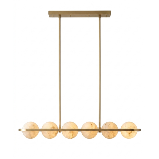 The Meridian 6 Light Linear Pendant