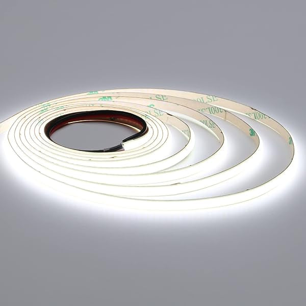 3mm | 5W/m 6000ºK | IP20 | Ultra Thin COB Flexible LED Strip Light