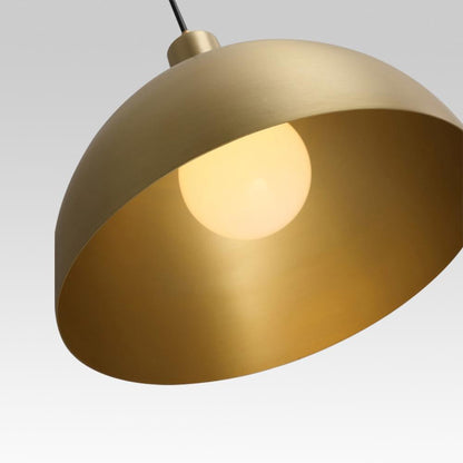 Brano Brass Industrial Pendant Light