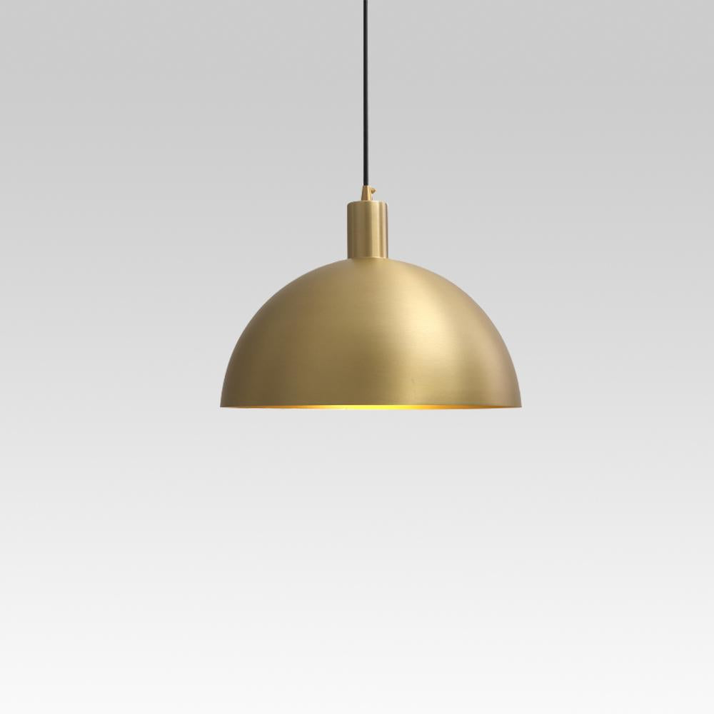 Brano Brass Industrial Pendant Light