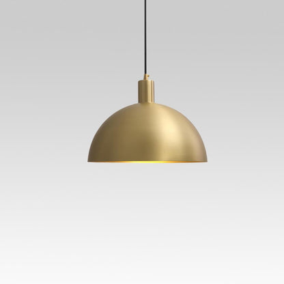 Brano Brass Industrial Pendant Light