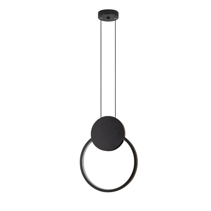 Dalgatti Matte Black 12W LED Pendant Light