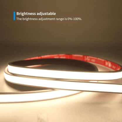 9W Per meter IP68 COB LED Flex Strip - 3000K